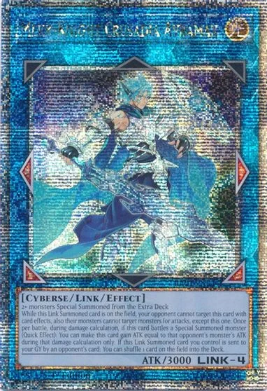 Mekk-Knight Crusadia Avramax [Quarter Century Secret Rare] RA01-EN044
