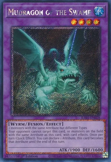 Mudragon of the Swamp [Platinum Secret Rare] RA01-EN028