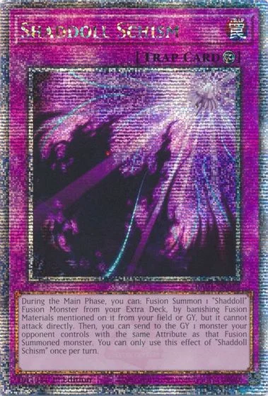 Shaddoll Schism [Quarter Century Secret Rare] RA01-EN077