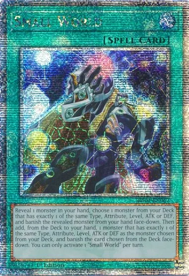 Small World [Quarter Century Secret Rare] RA01-EN067