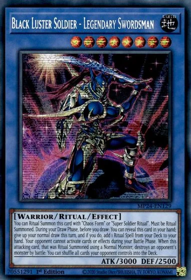 Black Luster Soldier - Legendary Swordsman MP24-EN129