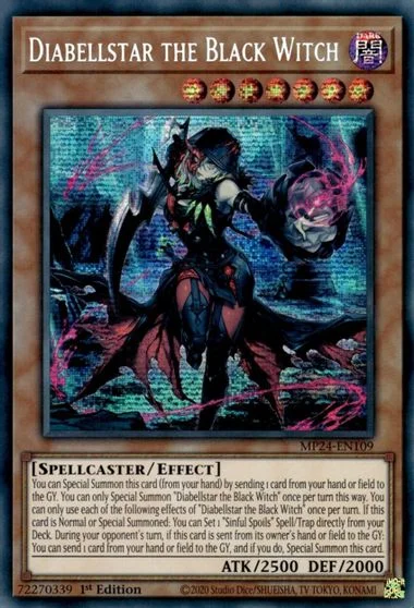 Diabellstar the Black Witch MP24-EN109