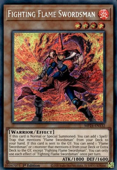 Fighting Flame Swordsman MP24-EN132