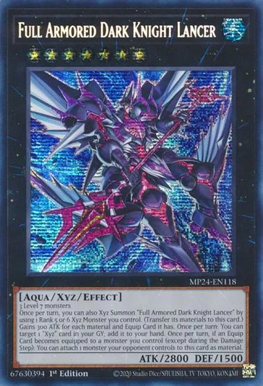 Full Armored Dark Knight Lancer MP24-EN118
