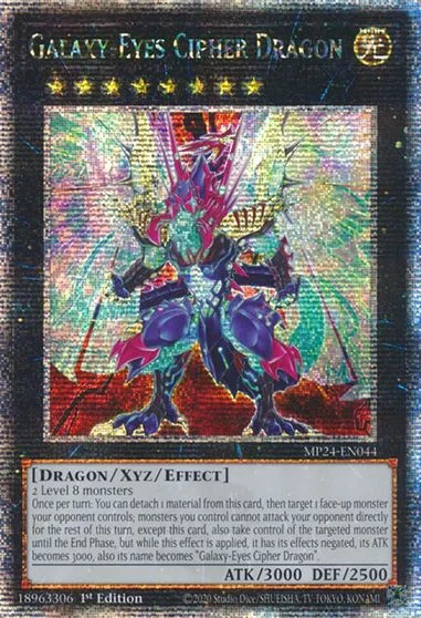 Galaxy-Eyes Cipher Dragon MP24-EN044