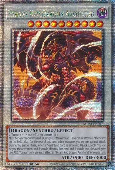 Tyrant Red Dragon Archfiend MP24-EN043