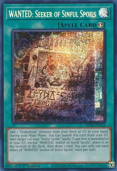 WANTED: Seeker of Sinful Spoils MP24-EN122