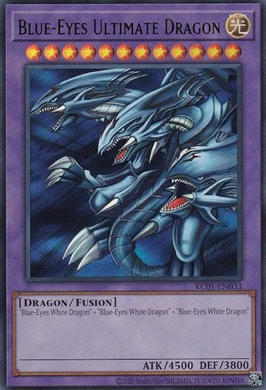 Blue-Eyes Ultimate Dragon KC01-EN033