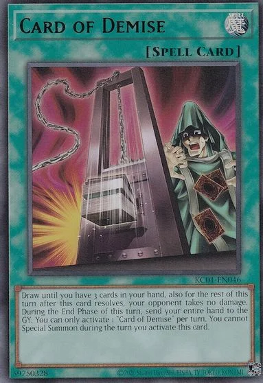 Card of Demise KC01-EN046
