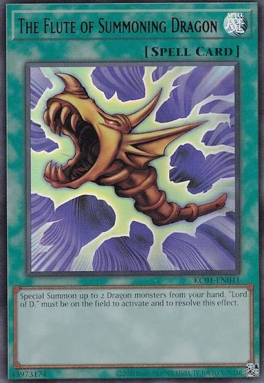 The Flute of Summoning Dragon KC01-EN041