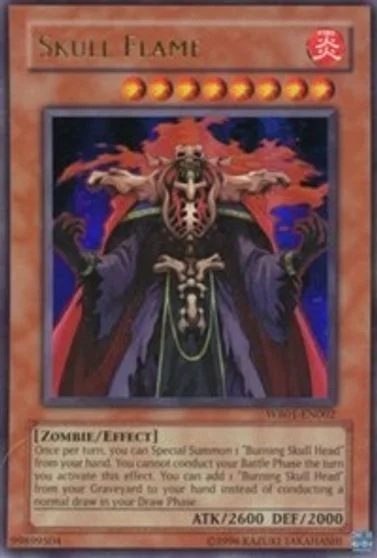 Skull Flame WB01-EN002