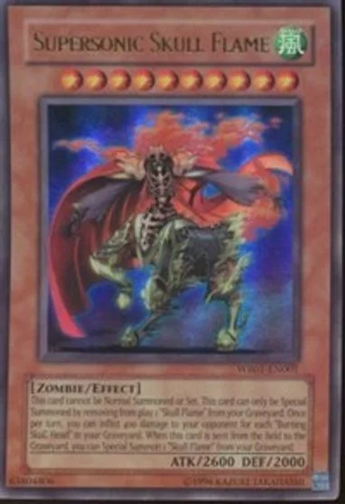 Supersonic Skull Flame WB01-EN001