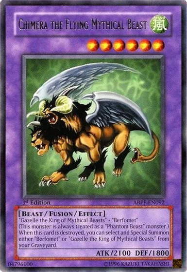 Chimera the Flying Mythical Beast [1st Edition] ABPF-EN092