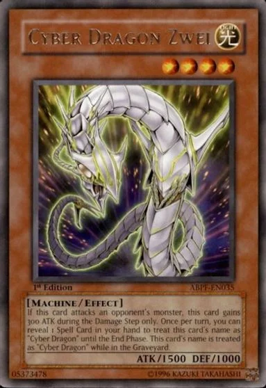 Cyber Dragon Zwei [1st Edition] ABPF-EN035