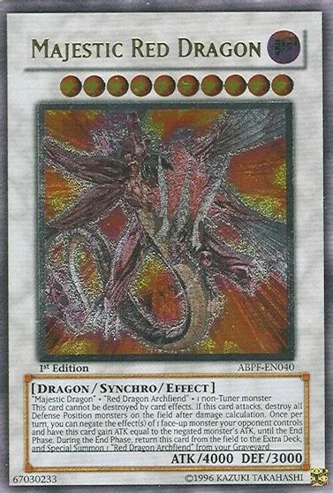 Majestic Red Dragon ABPF-EN040