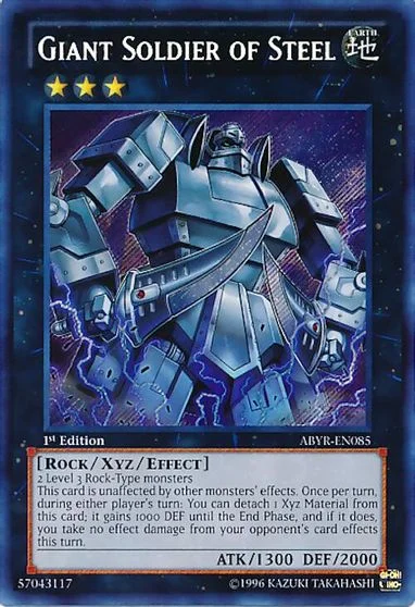 Giant Soldier of Steel [1st Edition] ABYR-EN085