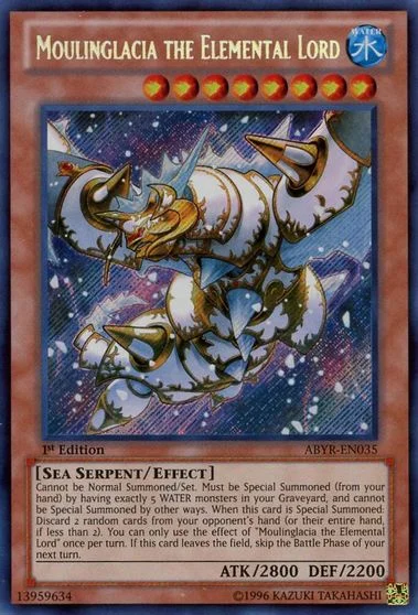 Moulinglacia the Elemental Lord [1st Edition] ABYR-EN035