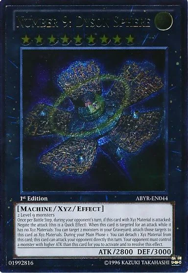Number 9: Dyson Sphere [1st Edition] ABYR-EN044