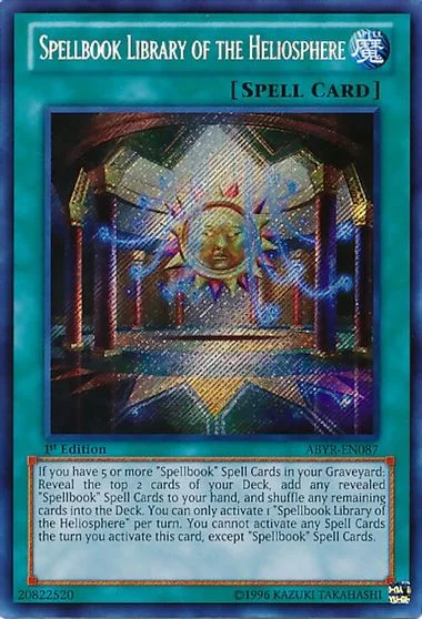 Spellbook Library of the Heliosphere ABYR-EN087