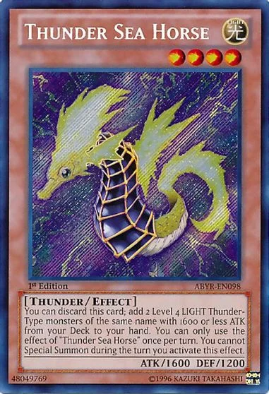 Thunder Sea Horse [1st Edition] ABYR-EN098