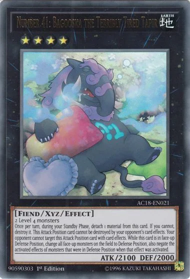 Number 41: Bagooska the Terribly Tired Tapir AC18-EN021