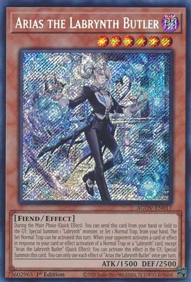 Arias the Labrynth Butler AGOV-EN017