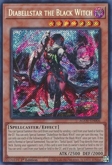 Diabellstar the Black Witch AGOV-EN006