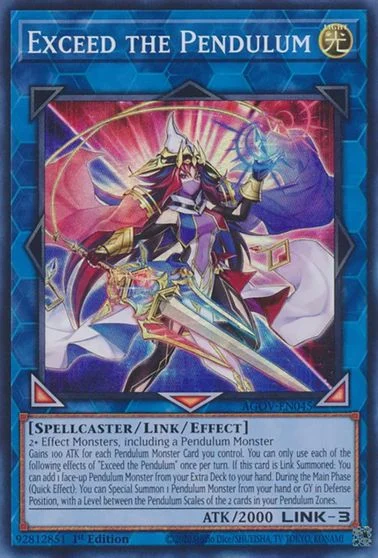 Exceed the Pendulum AGOV-EN045