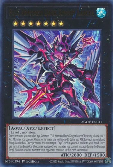 Full Armored Dark Knight Lancer AGOV-EN041