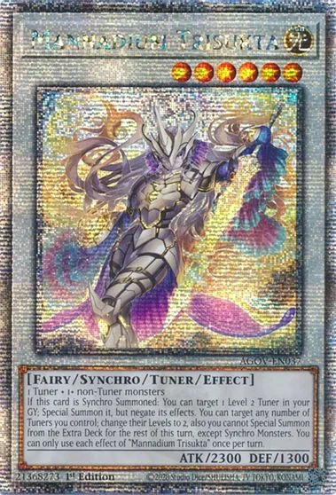 Mannadium Trisukta [Quarter Century Secret Rare] AGOV-EN037