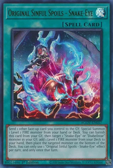 Original Sinful Spoils - Snake-Eye AGOV-EN057