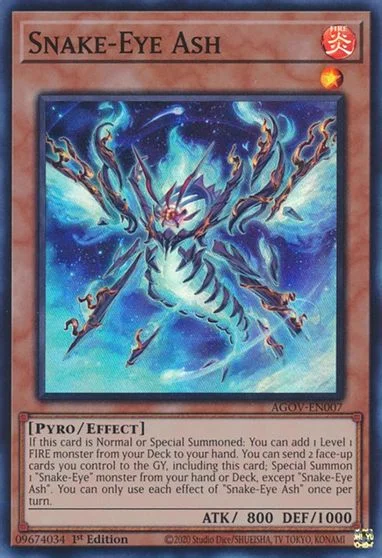 Snake-Eye Ash AGOV-EN007