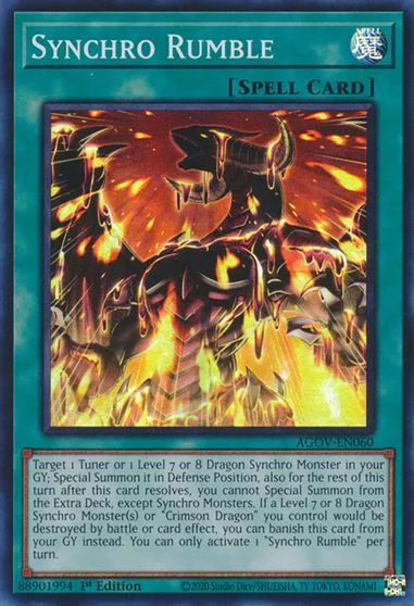 Synchro Rumble AGOV-EN060