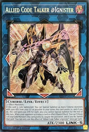 Allied Code Talker Ignister ALIN-EN051