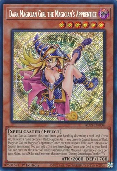 Dark Magician Girl the Magician's Apprentice ALIN-EN004