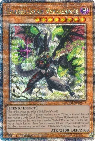 Diabellstar Vengeance [Quarter Century Secret Rare] ALIN-EN011