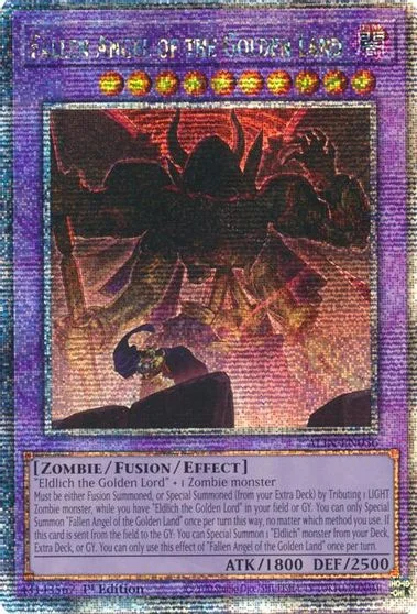 Fallen Angel of the Golden Land [Quarter Century Secret Rare] ALIN-EN036