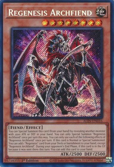 Regenesis Archfiend ALIN-EN016