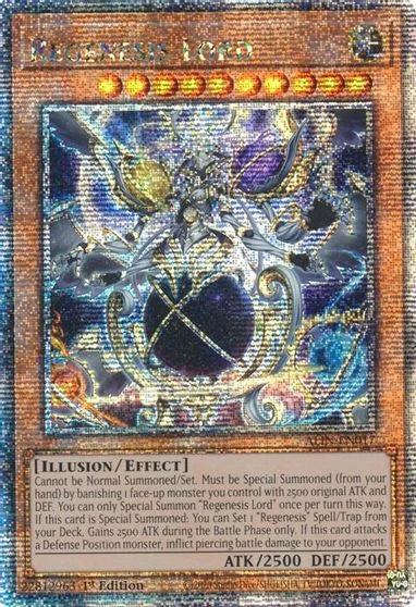 Regenesis Lord [Quarter Century Secret Rare] ALIN-EN017