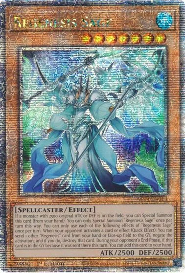 Regenesis Sage [Quarter Century Secret Rare] ALIN-EN014