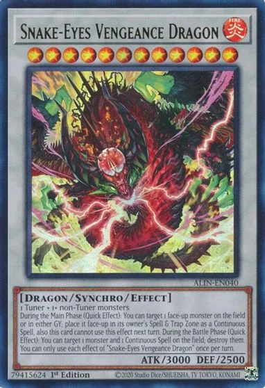 Snake-Eyes Vengeance Dragon ALIN-EN040