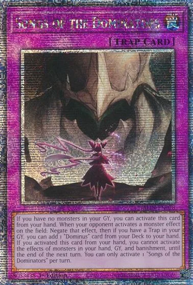 Songs of the Dominators [Quarter Century Secret Rare] ALIN-EN078