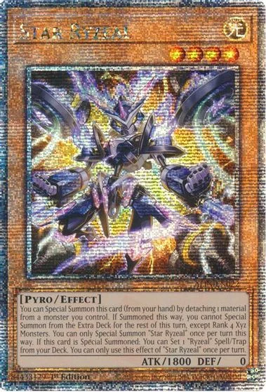 Star Ryzeal [Quarter Century Secret Rare] ALIN-EN022