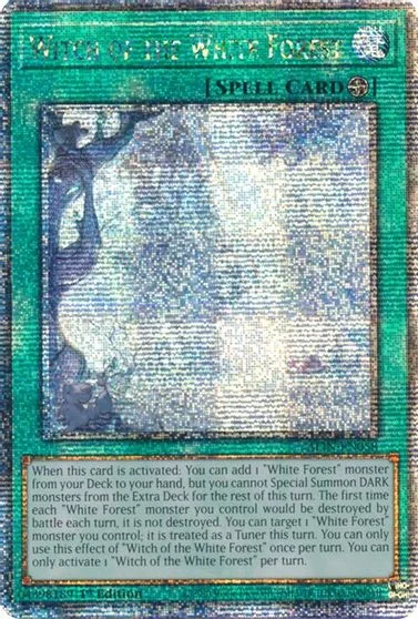 Witches of the White Forest [Quarter Century Secret Rare] ALIN-EN058
