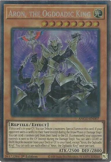 Aron, the Ogdoadic King [Collector's Rare] ANGU-EN007