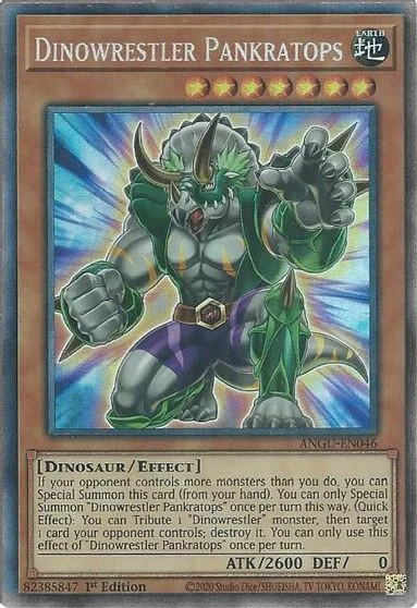 Dinowrestler Pankratops [Collector's Rare] ANGU-EN046