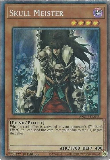 Skull Meister [Collector's Rare] ANGU-EN043