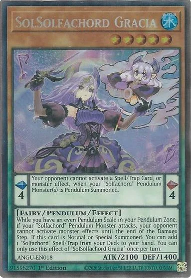 SolSolfachord Gracia [Collector's Rare] ANGU-EN018