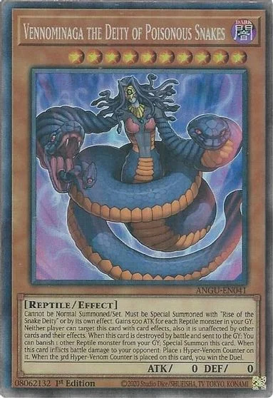Vennominaga the Deity of Poisonous Snakes [Collector's Rare] ANGU-EN041
