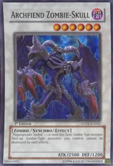 Archfiend Zombie-Skull [1st Edition] ANPR-EN042